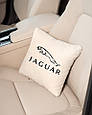 Автомобільна Подушка "Jaguar" флок, фото 2