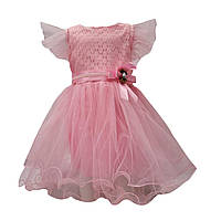 Нарядное розовое платье для девочки р.92-110см нарядное летнее платье для девочки турция 104