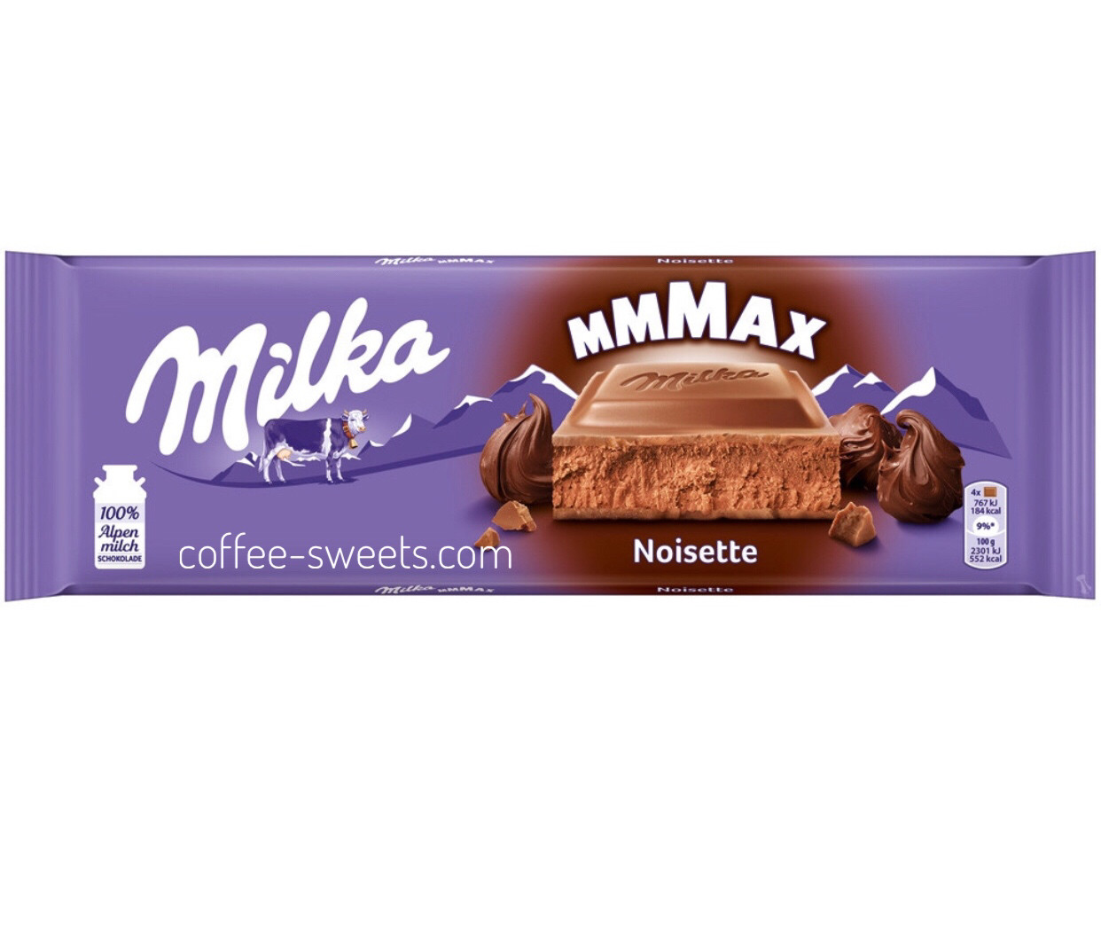 Шоколад Milka 270 г Noisette