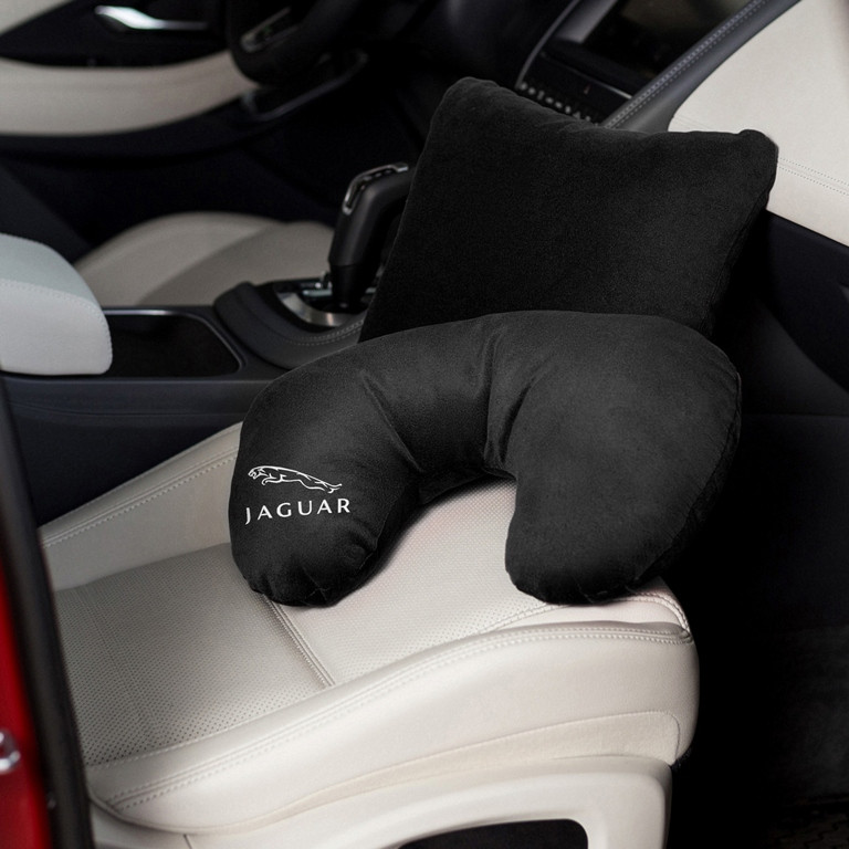 Подушка для шиї "Jaguar" флок, фото 1