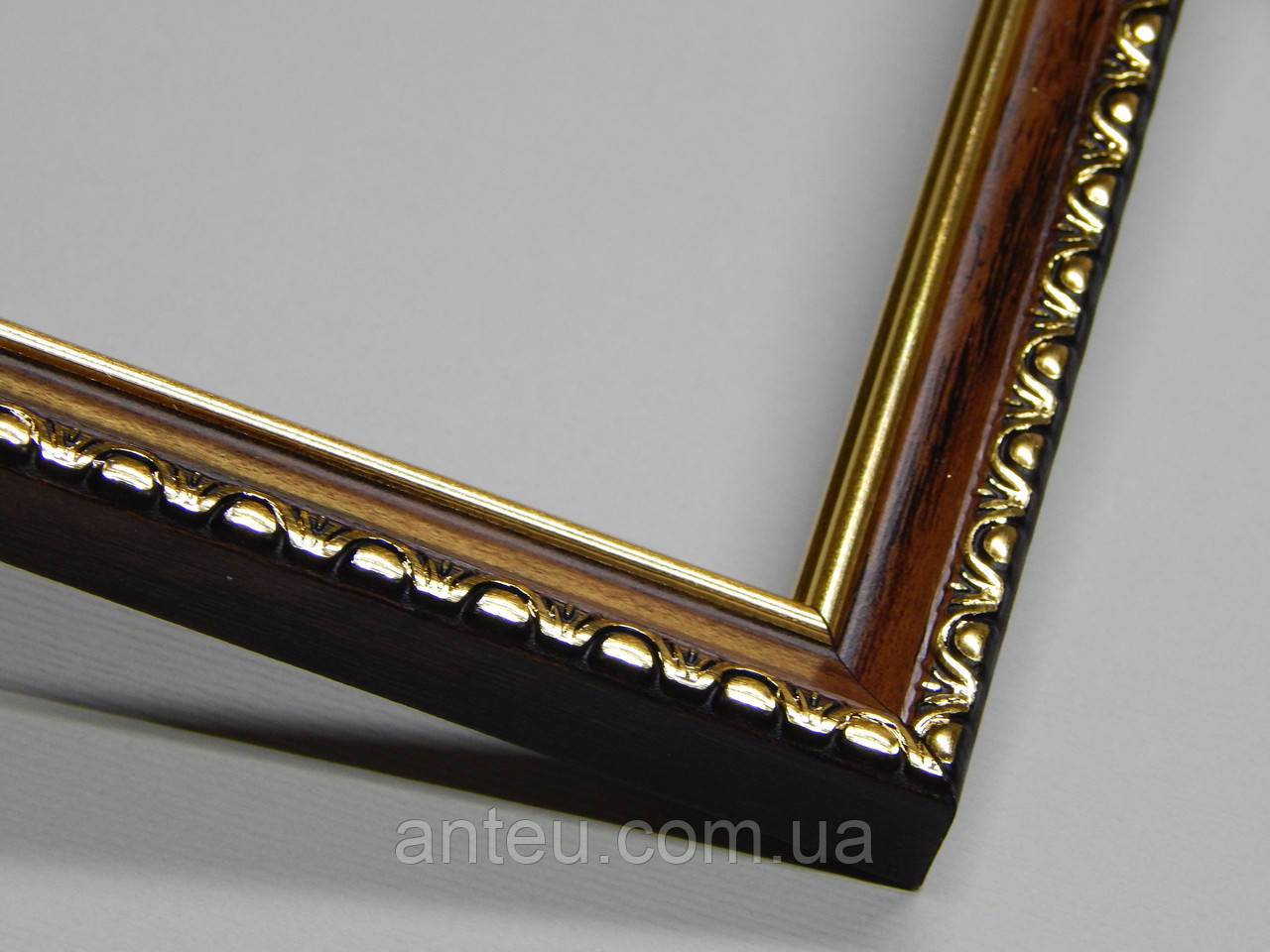 Рамка 30х40. Профиль17 мм. "Темно-коричневое дерево" Для картин, фото ...