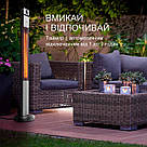 Інфрачервоний електричний обігрівач BLUMFELDT HEAT GURU PLUS, 2 кВт, фото 10
