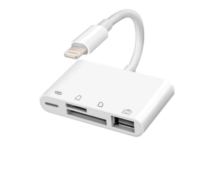 Переходник Адаптер Lightning Camera Connection Kit 4in1 SD Card USB