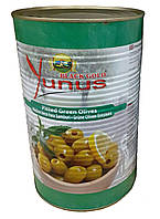 Оливки зелені без кісточки Yunus Black Gold Pitted Green Olives 4250 г