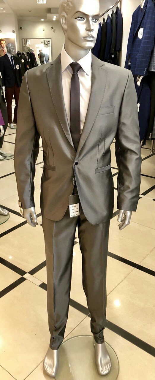 Мужской костюм West-Fashion модель 0129А светло-серый