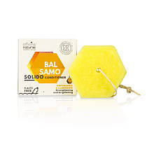 Органічний твердий кондиціонер для зміцнення та блиску волосся Officina Naturae, 64 г