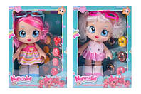 Кукла Нэнси с аксессуарами NANCY DOLLS NC2411/2/3/4 пупсики-куклы Kindi Kids+пирожные в комплекте