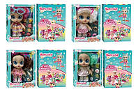 Кукла Нэнси с аксессуарами NANCY DOLLS NC2411 куклы 4 вида микс Kindi Kids+пироженое в комплекте