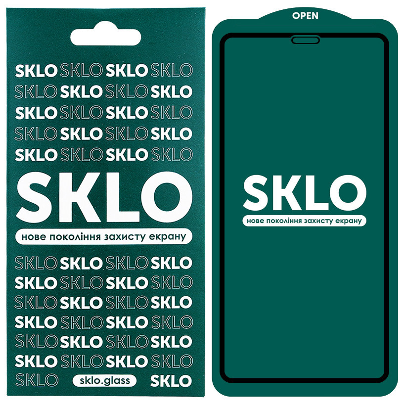Захисне скло для iPhone 12 Pro/12 (6.1") SKLO 5D (full glue)