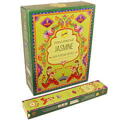 Ароматичні палички Жасмин (Jasmine, Sree Vani) 15 грамів — пахощі пильцеві Індія Жасмин