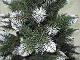 Ялинка новорічна "КОРОЛЕВА" 2.2м штучна Lasina штучка/ялинка/ялинка з білими кінчиками, фото 5