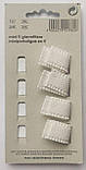 Пришивний тримач (паж) для панчіх Gold-Zack від Prym Німеччина колір Білий 4 шт., фото 2