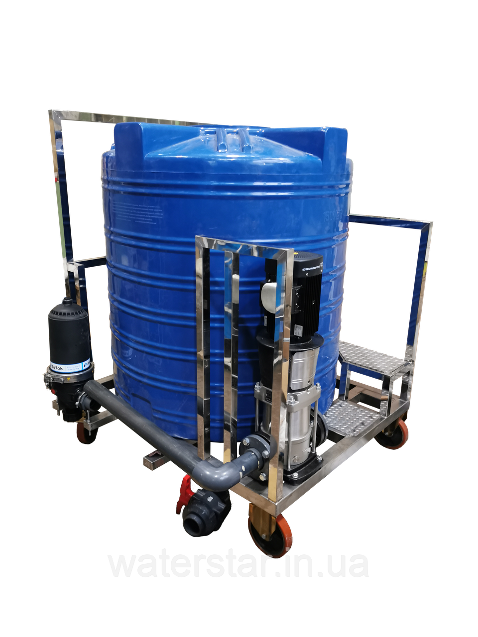 Станція хімічної промивки мембран зворотнього осмосу WaterStar CIP500 Full