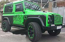 Вітровики Land Rover Defender 90 3d 1990-2007;2007 Cobra Tuning