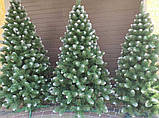 Ялинка новорічна "КОРОЛЕВА" 2.2м штучна Lasina штучка/ялинка/ялинка з білими кінчиками, фото 6