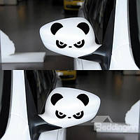 Вінілові наклейки на авто " Мишка на дзеркало " 12х15 см