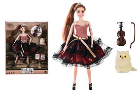Лялька Емілі Emily в красивому платті 29 див.