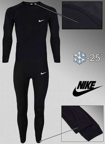 Мужское термобелье Nike черное Найк (ID#1506800047), цена: 679 ₴, купить наProm.ua