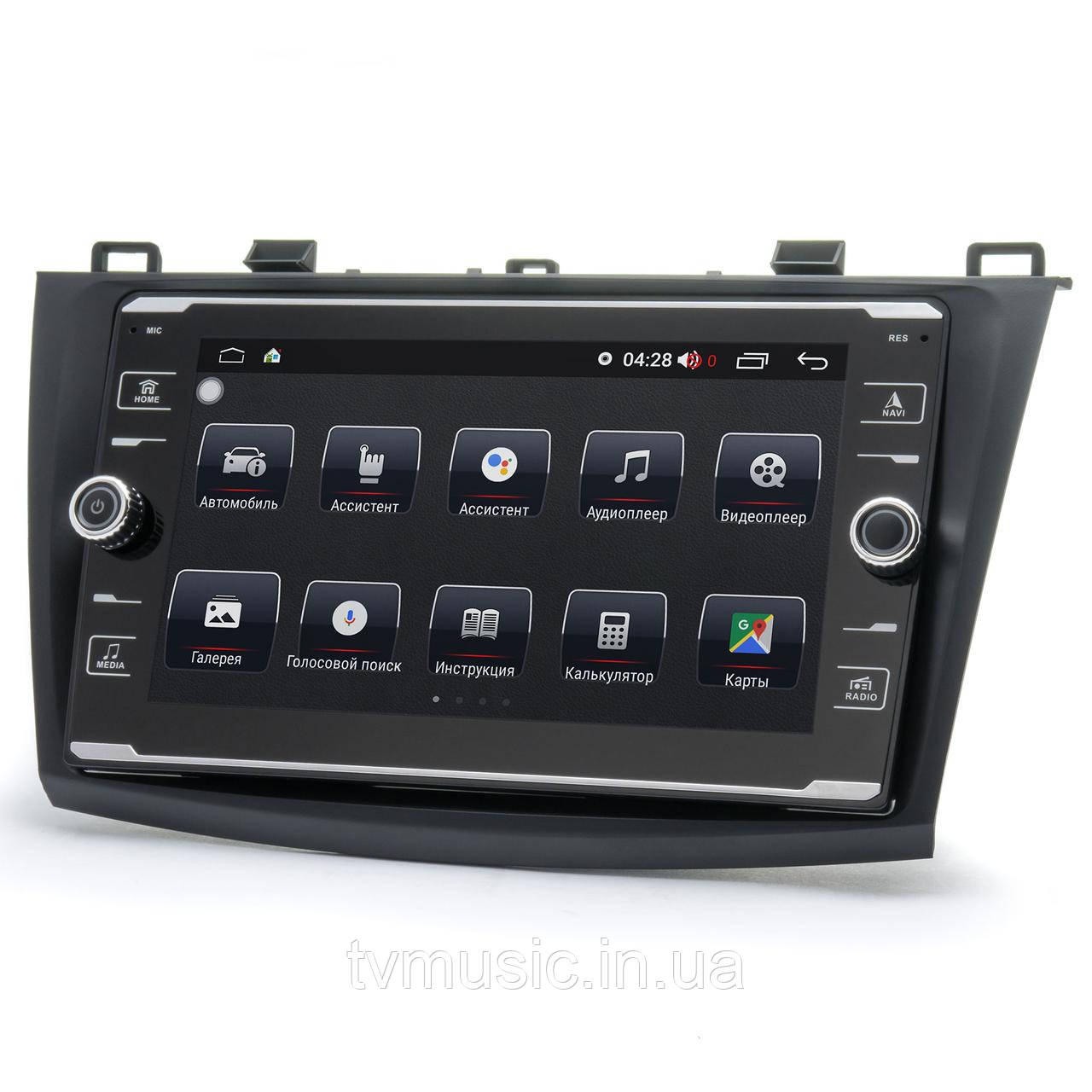 Штатна магнітола PRIME-X 22-082/8K Mazda 3 BL 2009-2013