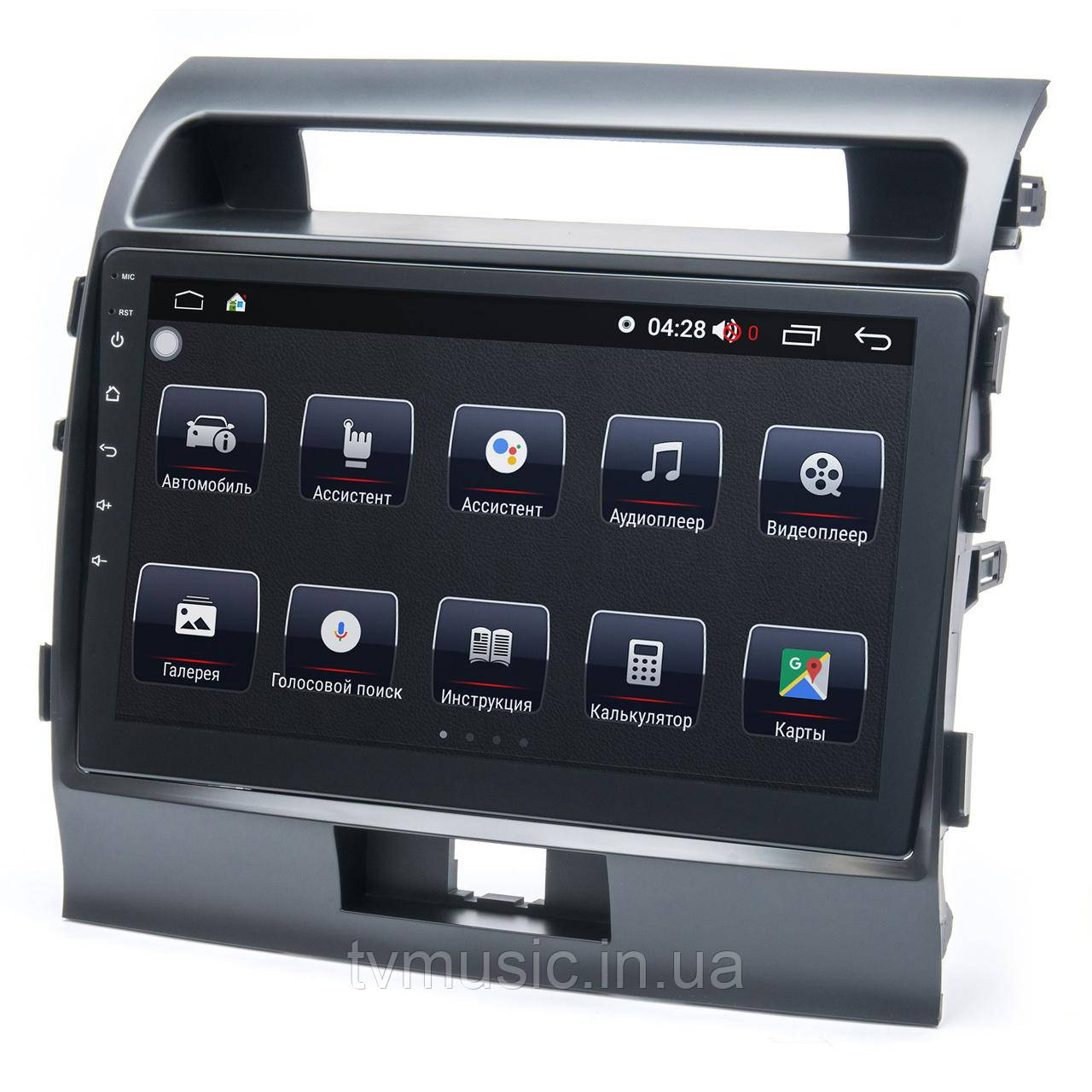 Штатна магнітола PRIME-X 22-010/10B Toyota Land Cruiser 200 (V8) 2008-2015