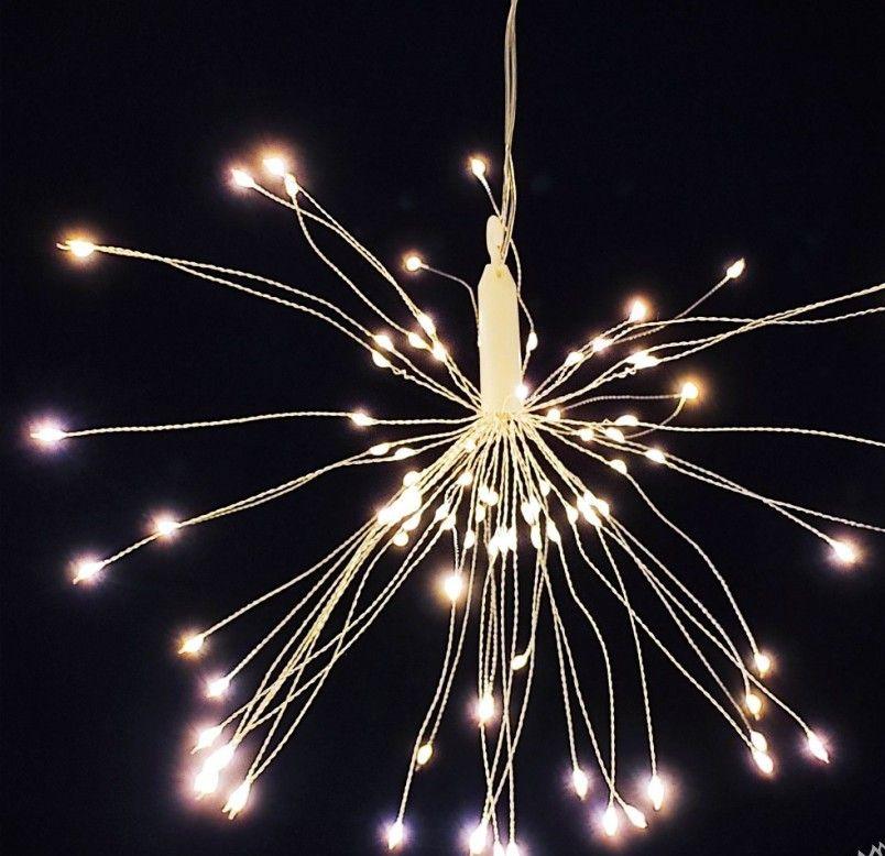 Гірлянда "феєрверк" 500 LED тепла біла [nx0074]