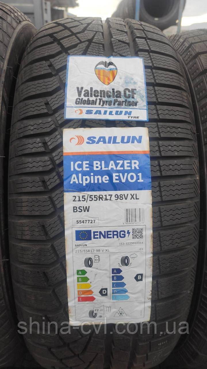 Зимові шини 215/55 R17 98V XL SAILUN ICEBLAIZER ALPIN EVO 1