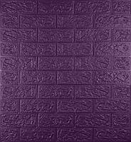 700x770x5мм Декоративные внутренние стеновые панели, кирпич самоклеющийся, кирпичные панели под фиолетовый