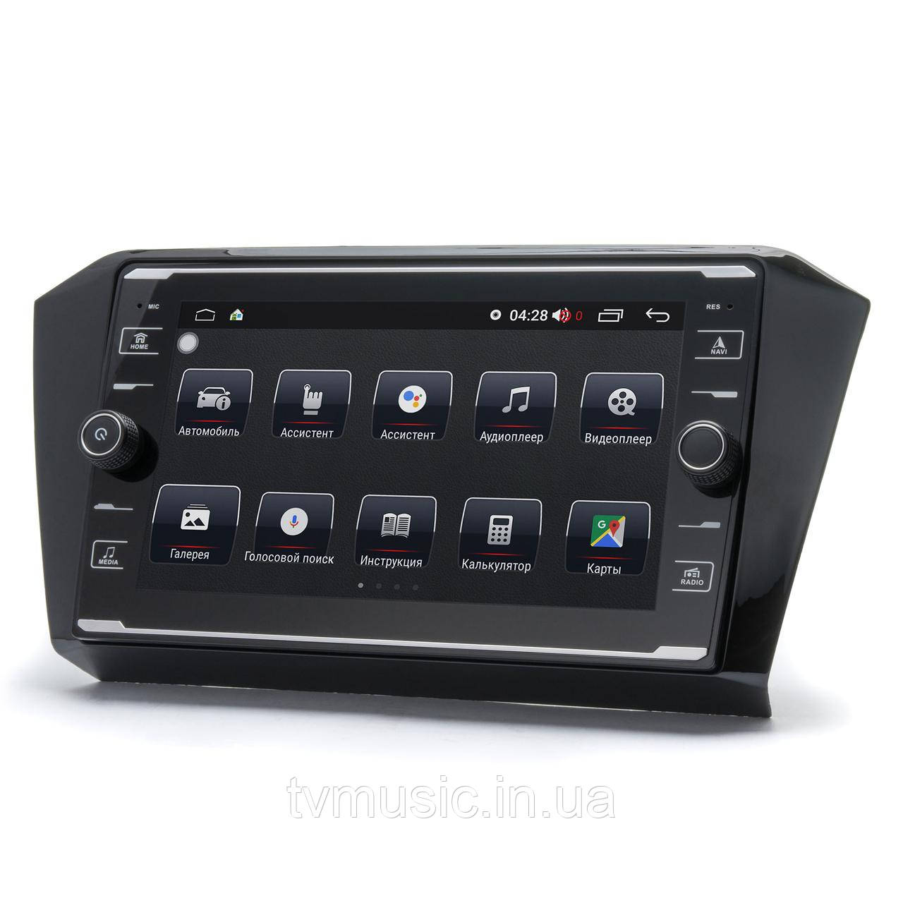 Штатна магнітола PRIME-X 22-057/9K Volkswagen Passat B8 2014+