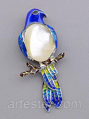 Брошка Перламутр, фото 1