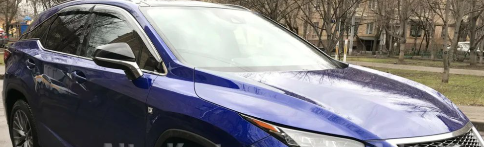 Вітровики Lexus RX IV long 2018 Cobra Tuning