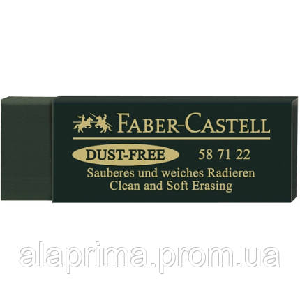 Ластик 587122 DUST-FREE зелений Faber Castell, фото 2