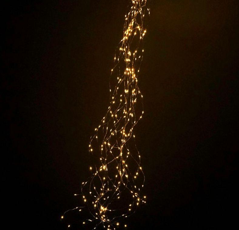 Гірлянда "кінський хвіст" LED, тепла біла [nx0104], фото 1