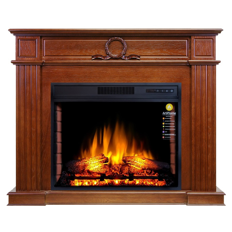 Камінокомплект ArtiFlame NEOCLASSIC AF28S ГОРІХ (зі звуком)