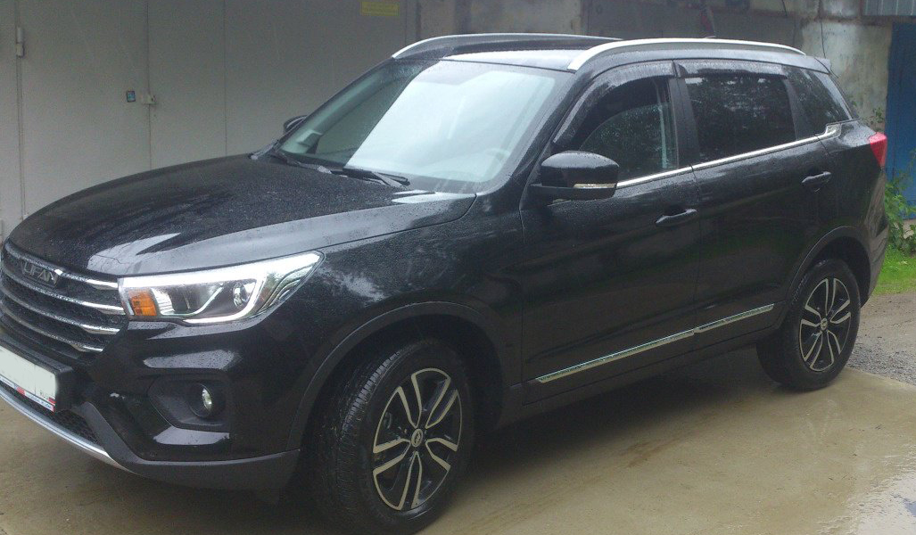 Вітровики Lifan X70 2018 Cobra Tuning