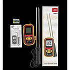 Вологомір для зернових BENETECH GM640-EN-00 (5% — 30% RH; -10 - 60 °C).8 режимів, виносний щуп, фото 5