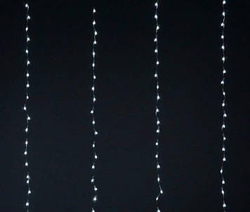 Гірлянда "водопад" 3х2.8 м 320 LED холодна біла [nx0059]