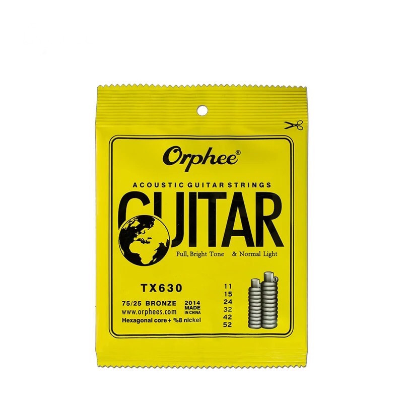 Металеві струни Orphee 11-52 bronze 75/25