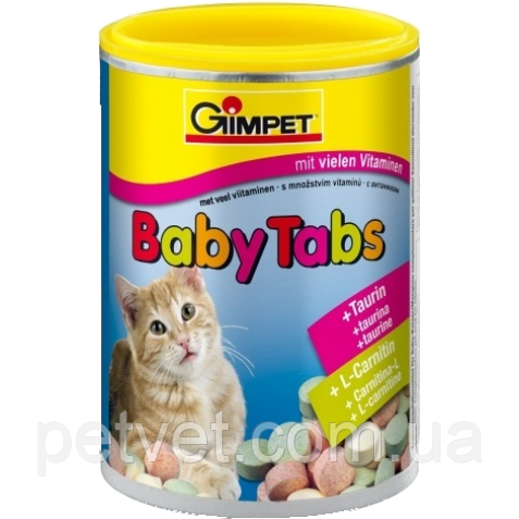 Вітаміни для кошенят Baby Tabc 240 шт.