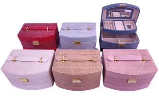 Кейс-скринька скриня для прикрас та аксесуарів 16х12х10 см N48 F