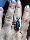 Срібне кільце з кемеритом, розмір 18,2, фото 2