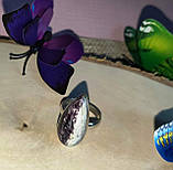 Срібне кільце з кемеритом, розмір 18,2, фото 7