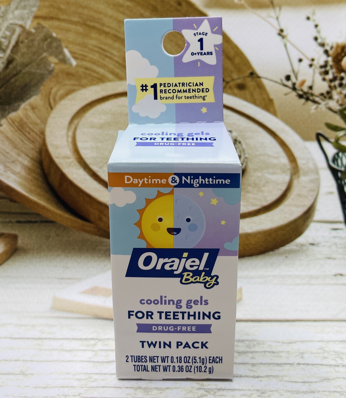 Мазь для зубів немовлятам ORAJEL instant relief for teething pain