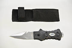 Ніж для дайвінгу BS Diver Shark Dent в нейлонових піхвах