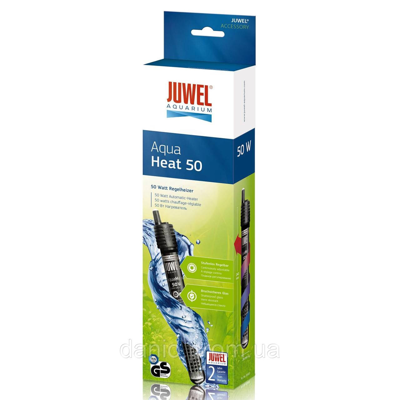 Juwel Терморегулятор Juwel Aqua Heat 50W для аквариума 30-50 л - фото 1 - id-p1506937066