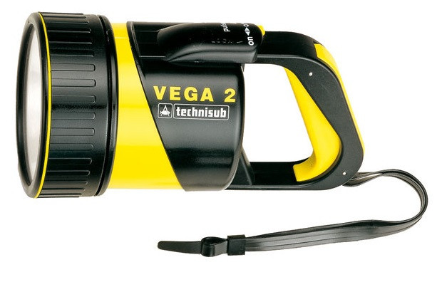 Ліхтар для дайвінгу Technisub Vega 2 (AquaLung Vega 2) батареечный, фото 1