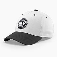 Кепка бейсболка мужская летняя INAL Нью Йорк NY New York S / 53-54 Белый 104553