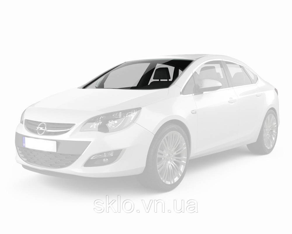 Лобове скло Opel Astra J (2009-2015) (Опель Астра Джей) з датчиком дощу