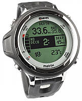 Декомпресійний комп'ютер для дайвінгу Mares Matrix, чорний