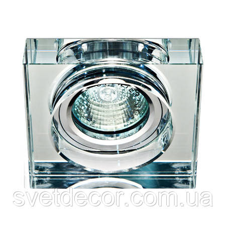 Вбудований світильник точковий Feron 8180-2 MR16 прозорий