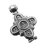 Мощовик срібний Господь Вседержитель. Божа Матір, фото 2